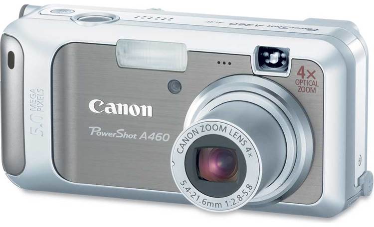 Canon PowerShot A460 5-megapixel digital camera at Crutchfield