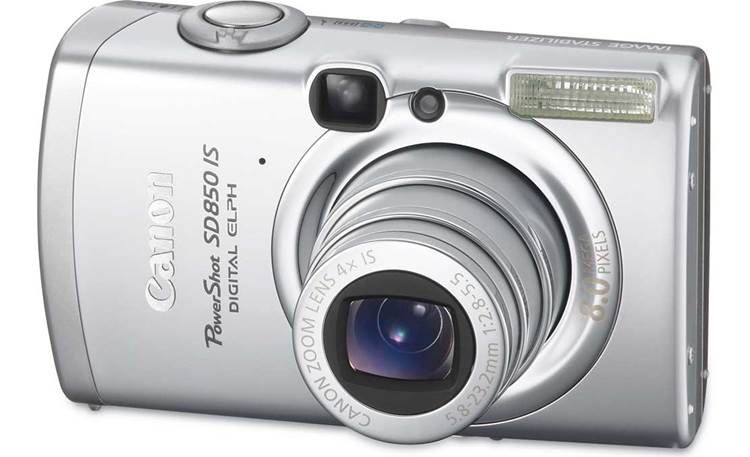 Canon PowerShot SD850 IS 8-megapixel digital camera with optical image ...