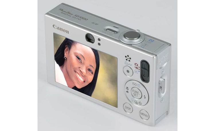 Canon PowerShot SD1000 7.1-megapixel digital camera at Crutchfield