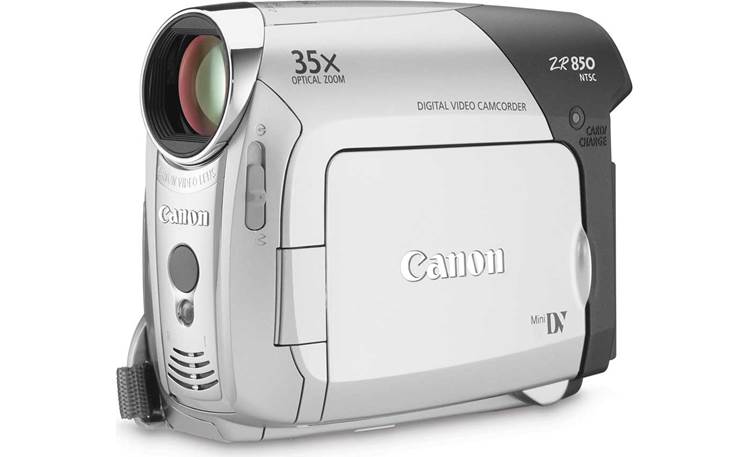 Canon ZR850 Mini DV digital camcorder at Crutchfield