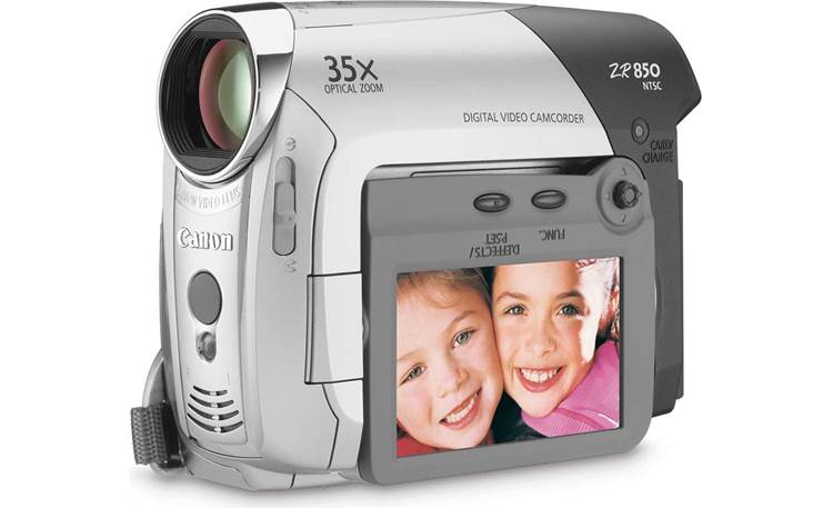 Canon ZR850 Mini DV digital camcorder at Crutchfield