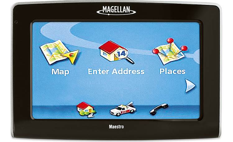 Magellan Maestro 4250 Portable car navigator with Bluetooth® at Crutchfield