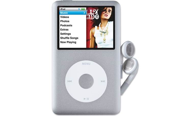 Apple iPod® classic 160GB (Silver) Digital music/photo/video player at  Crutchfield