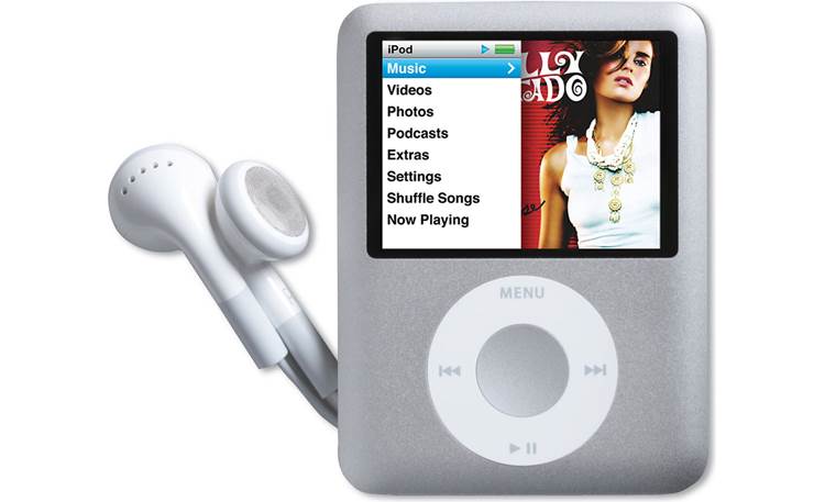 Apple iPod® nano 4GB Digital music/photo/video player at Crutchfield