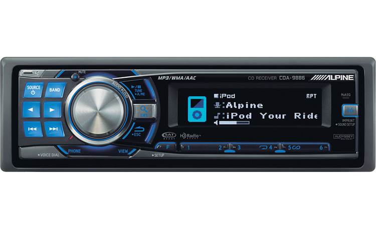 Alpine CDA-9886 Front