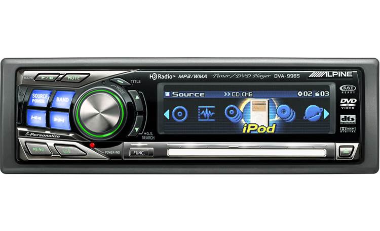 Alpine DVA-9965 DVD/CD player with MP3/WMA playback at Crutchfield