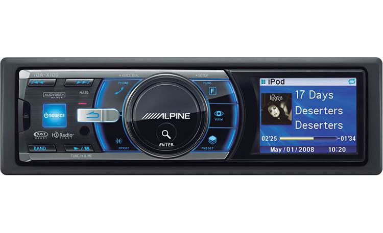 Alpine iDA-X100 Digital media receiver at Crutchfield