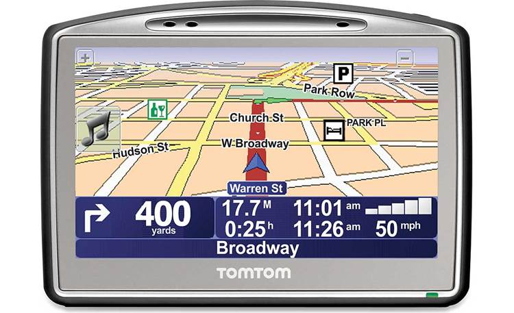 TomTom 720 Portable car GPS navigator with at