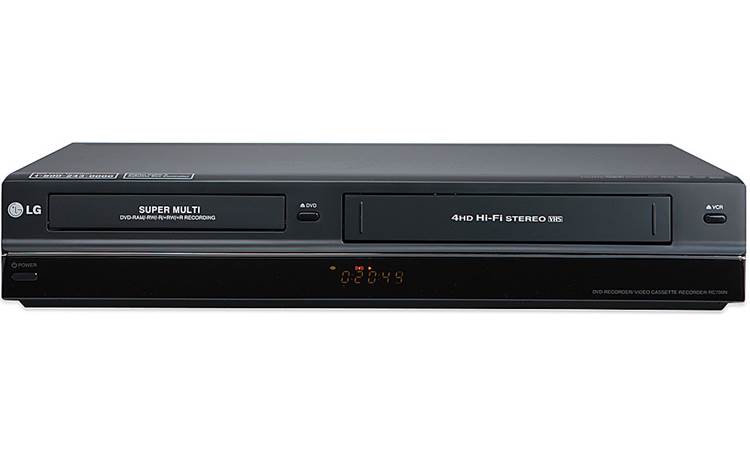LG RC700N DVD VCR with digital video output and upconversion at Crutchfield