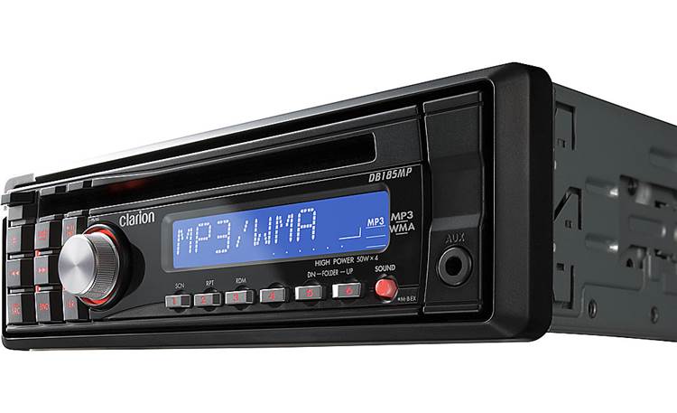 Clarion DB185MP CD receiver at Crutchfield