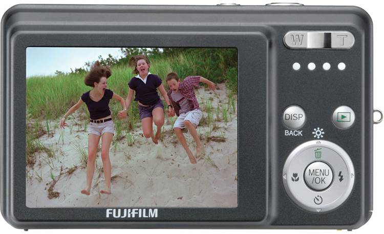 hemel lobby Renovatie Fujifilm FinePix J10 (Black) 8.2-megapixel digital camera with 3X optical  zoom at Crutchfield