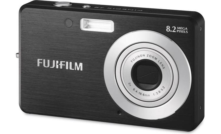 Fujifilm FinePix J10 (Black) 8.2-megapixel digital camera with 3X zoom at