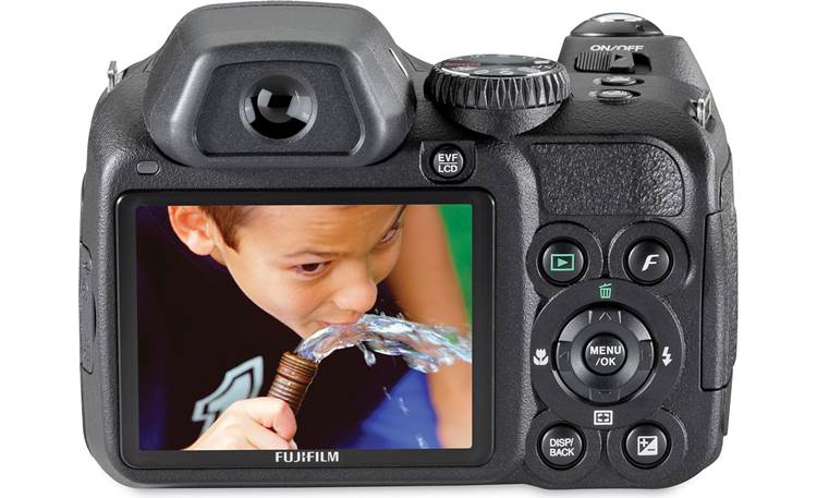 Fujifilm FinePix S2000 HD digital camera with zoom at Crutchfield