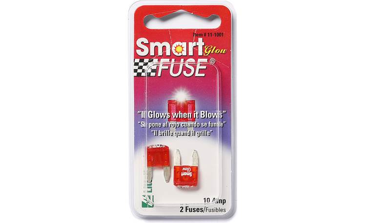 Littelfuse Smart Glow Mini® Blade Style Fuses 10 Amp 2 Pack — 8 Sizes Available At Crutchfield 6204