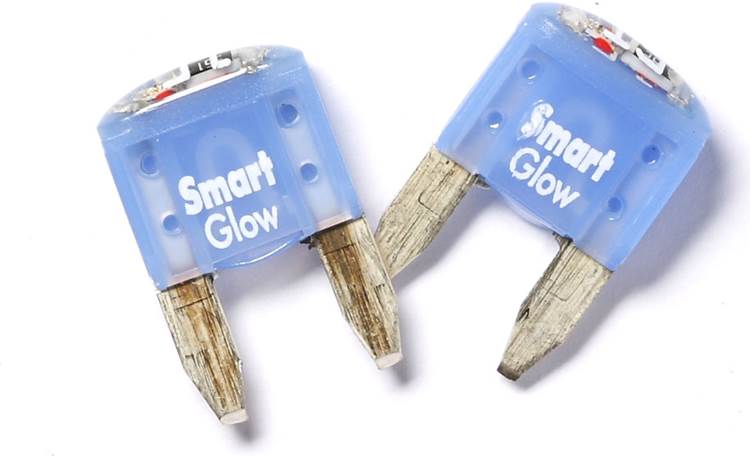 Littelfuse Smart Glow Mini® Blade-style Fuses (15-amp) 2-pack — 8 Sizes ...