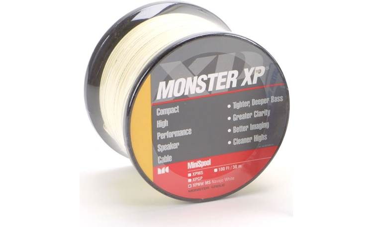 Monster Compact High Performance Xp Speaker Wire Cable Spool