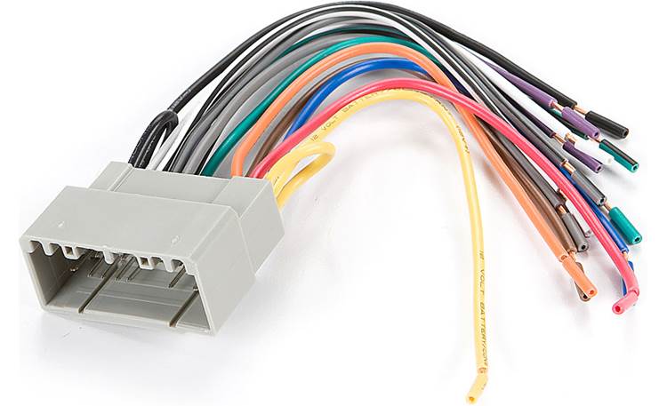 Metra 70-6502 Receiver Wiring Harness Connect a new car stereo in select  2002-08 Chrysler, Dodge, and Jeep vehicles at Crutchfield