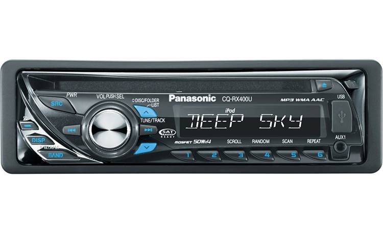 bekræfte Kilde indrømme Panasonic CQ-RX400U CD receiver at Crutchfield
