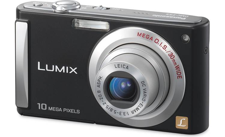 Triatleet Kostbaar Horizontaal Panasonic Lumix DMC-FS5 (Black) 10.1-megapixel digital camera with 4X  optical zoom at Crutchfield