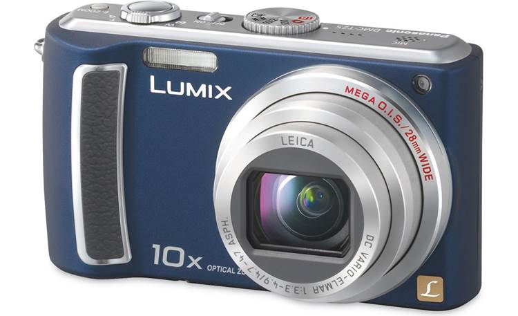 Panasonic Lumix DMC-TZ5 (Blue) 9-megapixel digital camera with 10X 