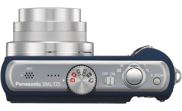 Panasonic DMC-TZ5 Appareil Photo numérique avec Zoom Optique 10 x 9,1 Mpx Argenté