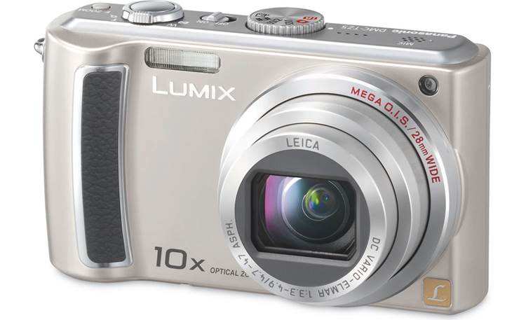 Reserve ondernemer zweer Panasonic Lumix DMC-TZ5 (Silver) 9-megapixel digital camera with 10X  optical zoom at Crutchfield