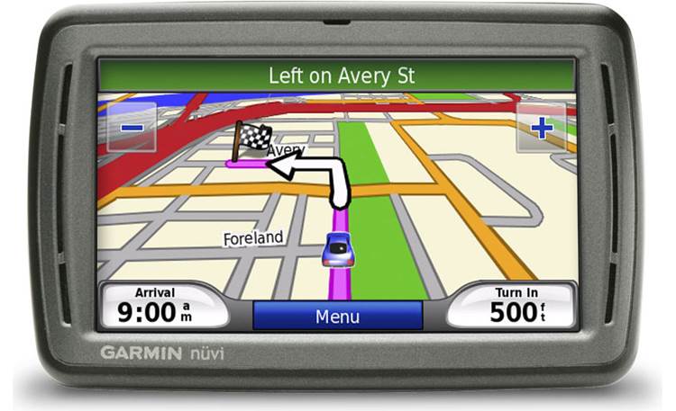 sarkom Overhale landmænd Garmin nuvi® 880 Portable car navigator with speech recognition and  Bluetooth® at Crutchfield