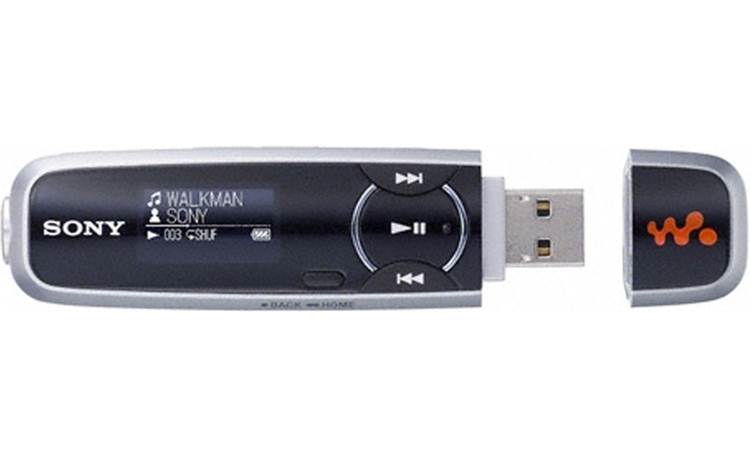 SONY Walkman NWZ-B135 MP3 Player 2GB Red/Silver.(Bin 16).
