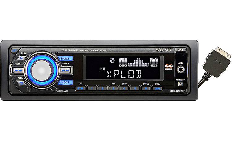 Sony Xplod CDXGT620IP GT Series Head Unit Discontinued by Manufacturer 