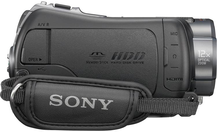 Sony HDR-SR12 120GB high-definition hard drive camcorder at