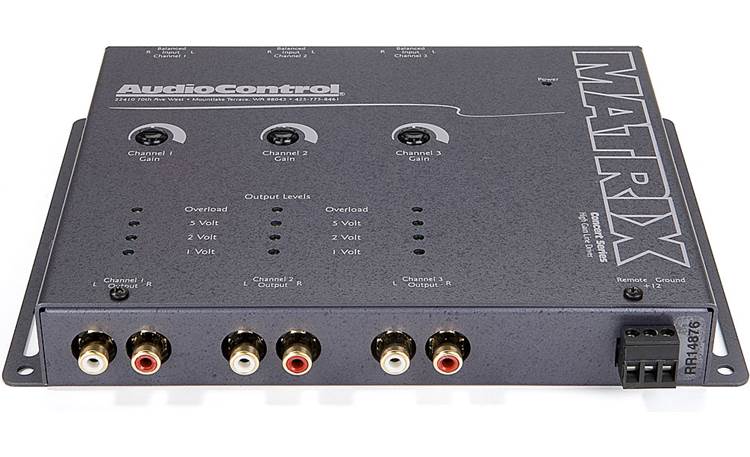 AudioControl Matrix (Gray) 6-channel line driver at Crutchfield