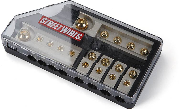 StreetWires CBR44S AFS fused combo distribution block