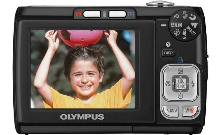 Olympus FE-310 8-megapixel digital camera with 5X optical zoom at