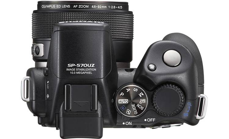 Olympus SP-570 UZ 10-megapixel digital camera with 20X optical