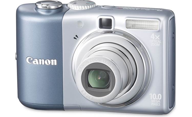 inzet Schema Wild Canon PowerShot A1000 IS (Blue) 10-megapixel digital camera with 4X optical  zoom at Crutchfield