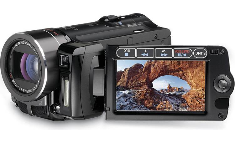 Canon VIXIA HF10 16GB HD flash memory camcorder at Crutchfield