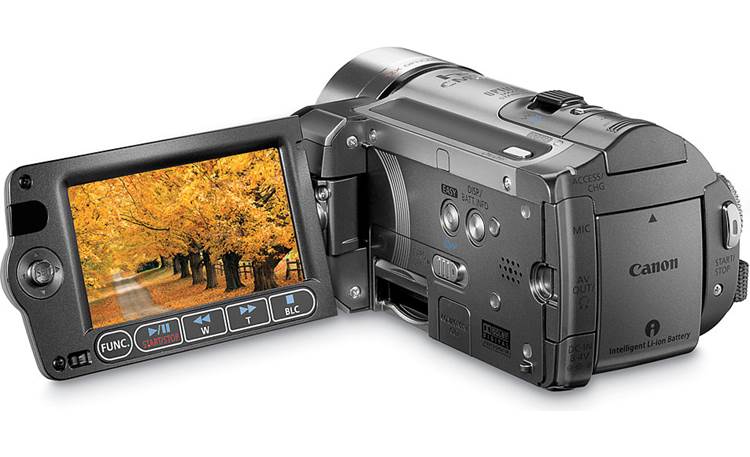 Canon VIXIA HF100 High-definition SD™ memory card camcorder at Crutchfield