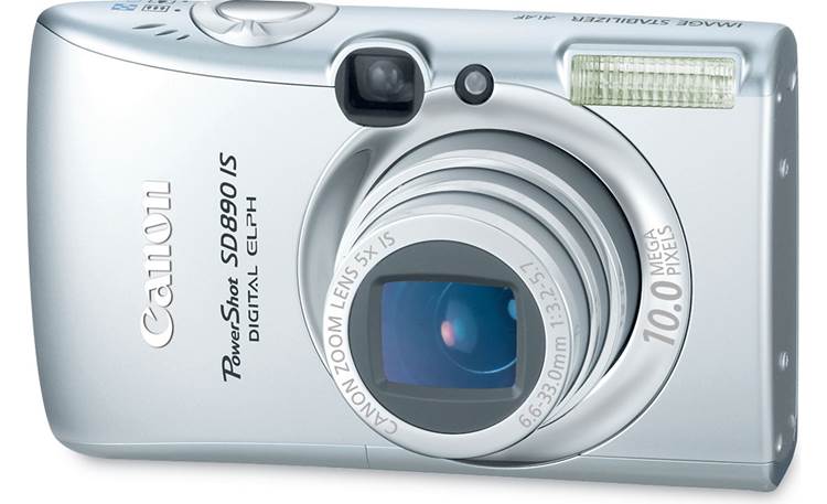 Canon PowerShot SD890 IS 10-megapixel digital camera with 5X