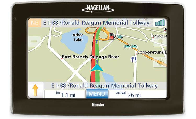 Magellan Maestro 4220 Portable car navigator at Crutchfield
