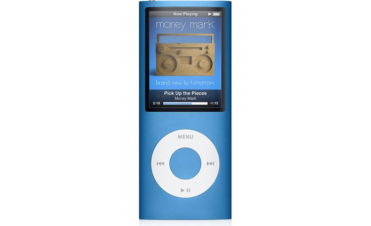 Apple iPod nano® 16GB (Silver) Digital music/photo/video player with curved  aluminum case at Crutchfield