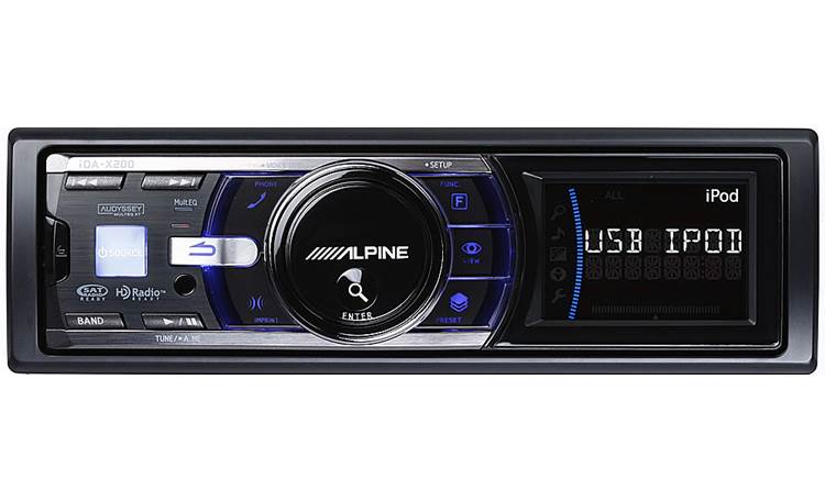 Alpine iDA-X200 Digital media receiver at Crutchfield