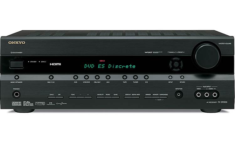 Onkyo TX-SR506 (Black) Home theater receiver with HDMI switching