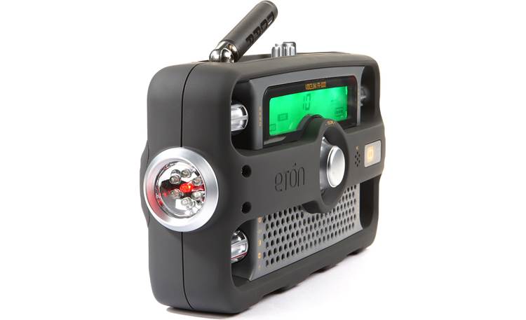 Radio Keel Fin Set 新品未使用 Etón Voicelink FR1000 Hand-cranked emergency 2-way family radio at