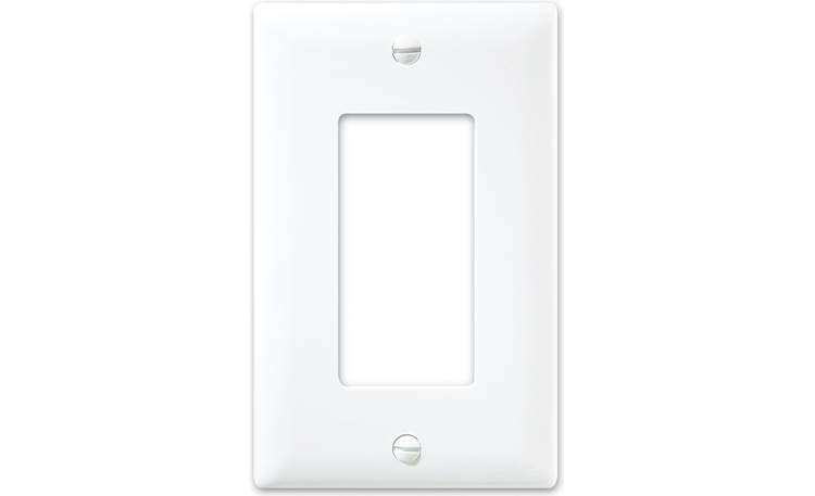 On-Q Decorator Wall Plate (White, Decora-style) Front