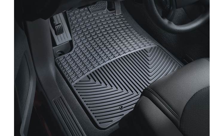 thumbnail image 2 of WeatherTech W265 All-Weather Floor Mats - Front Row, Black - Vehicle Specific Fit 2 of 3