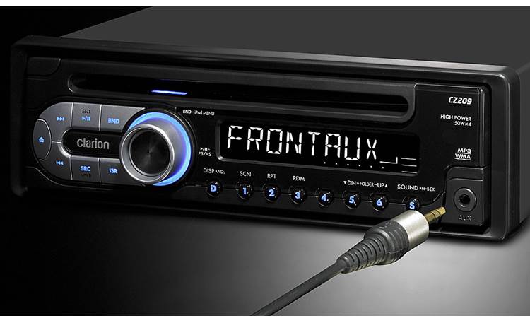 Clarion CZ209 CD receiver at Crutchfield
