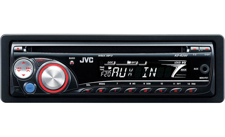 JVC KD-R200 CD receiver at Crutchfield