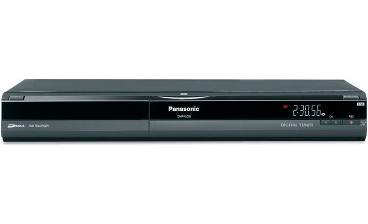 systematisch schaak amateur Panasonic DMR-EZ28K DVD recorder with built-in digital TV tuner and DVD  video upconversion at Crutchfield