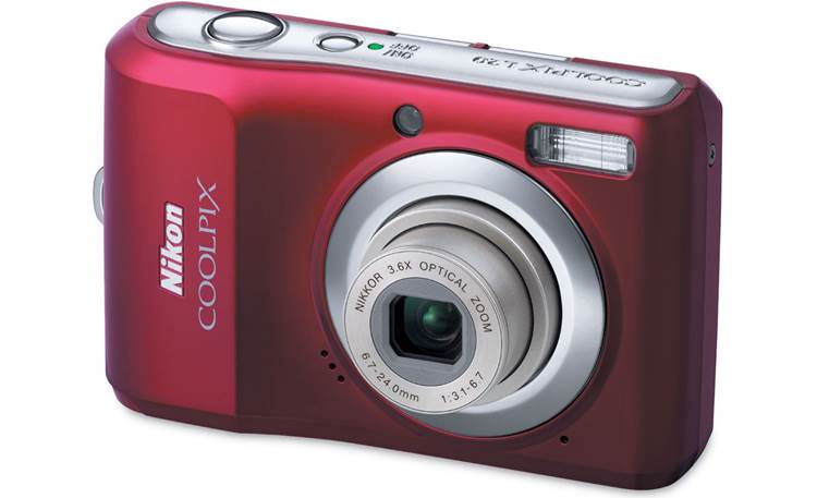 kleding dubbellaag Aanklager Nikon Coolpix L20 10-megapixel digital camera with 3.6X optical zoom at  Crutchfield