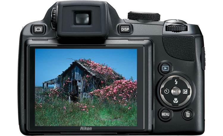 Nikon Coolpix P90 12.1-megapixel digital camera with 24X optical